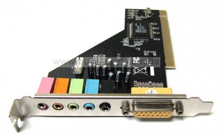 Звуковая карта PCI, 5.1 Channel, RTL