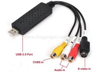 Зовнішня карта відеозахоплення Capture Card USB 2.0 - VHS / DVD (EW660)