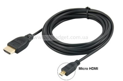 Кабель HDMI to micro HDMI M/M