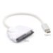 Адаптер Ewell USB3.1 Type-C - SATA III 2.5"/3.5" 7 + 15pin, з блоком живлення, білий