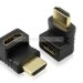 Адаптер Ewell HDMI M/F, 90°