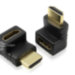Адаптер Ewell HDMI M/F, 90°