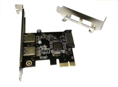 Контролер Ewell PCI-E to USB3.0 (2ext. Sata Power), ASM1042 (EW285)