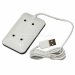 USB 2.0 HUB на 4 порта, магнитный, RTL