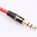 Кабель Audio 3.5 мм M/M, Premium, 90 градусів, червоний