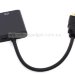 Адаптер Ewell HDMI to VGA, 1080p, зі звуком та живленням від USB