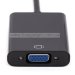 Адаптер Ewell HDMI to VGA, 1080p, зі звуком та живленням від USB