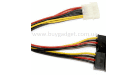 Кабель живлення Ewell Molex на два Sata, 20 см (EW781)