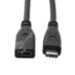 Подовжувач Ewell USB Type-C, Gen2, 100W 5A, чорний 