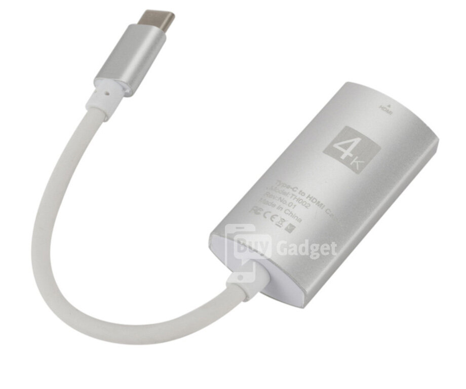Адаптер Ewell USB 3.1 Type-C - HDMI, 4K, 30Hz, 0.2 м