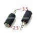 Адаптер 3pin Audio 3.5 мм (M) to 2.5 мм (F)