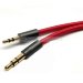 Кабель Audio 3.5 мм M/M, Premium, червоний