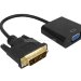 Адаптер Ewell DVI to VGA, 1080p (EW452)