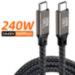 Кабель Ewell USB Type-C, PD3.1, 240W, 48V, 5A, 480 Mbps