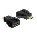 Адаптер mini HDMI F to micro HDMI M