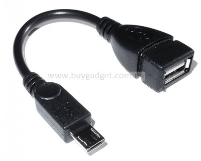 Адаптер micro USB2.0 M to USB2.0 AF (OTG Adapter)