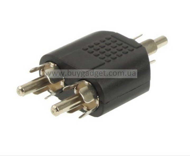 Адаптер RCA (M) to 2xRCA (M)