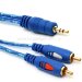 Кабель аудіо Ewell 3.5 mm to 2RCA