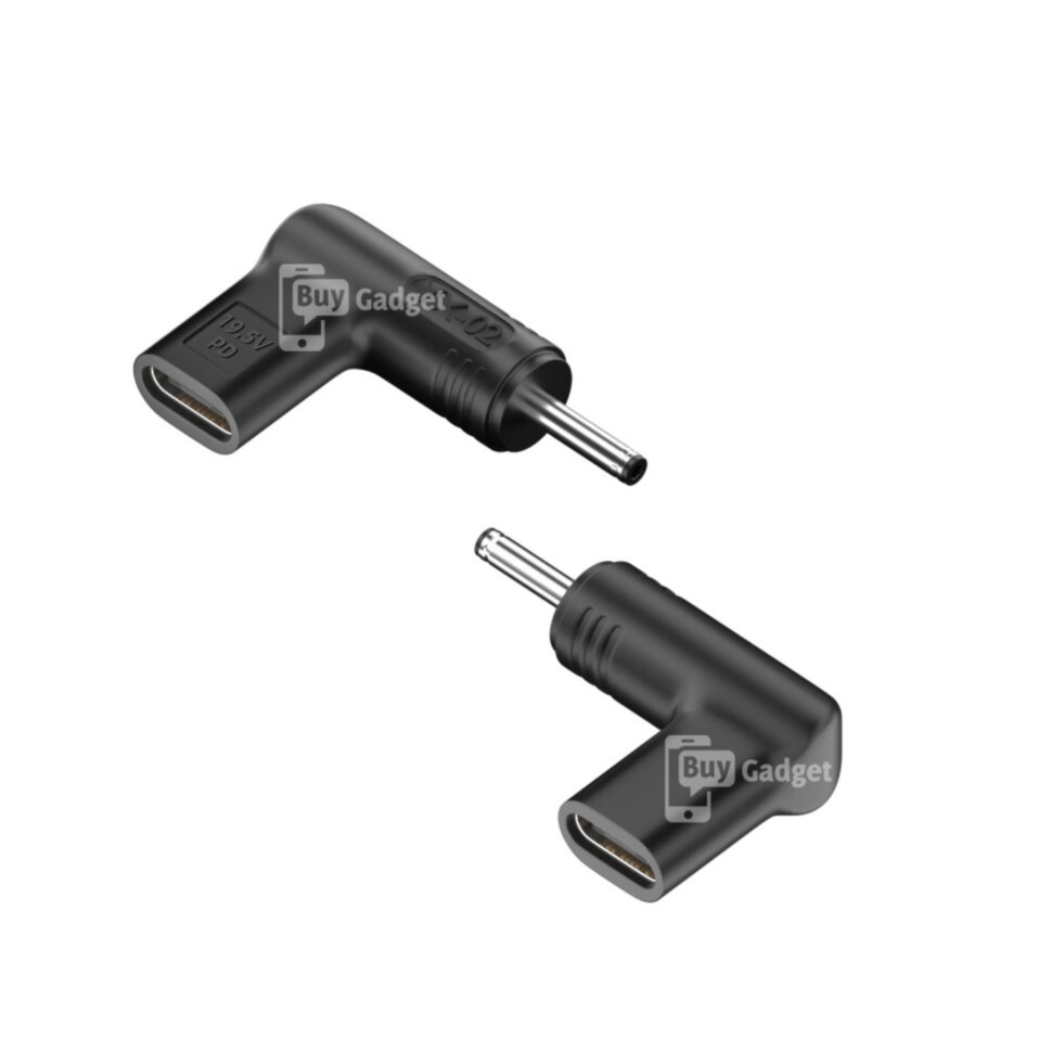 Перехідник Ewell PD для живлення ноутбуків 19.5V, Type-C to DC 3.5x1.35 мм (EW549)