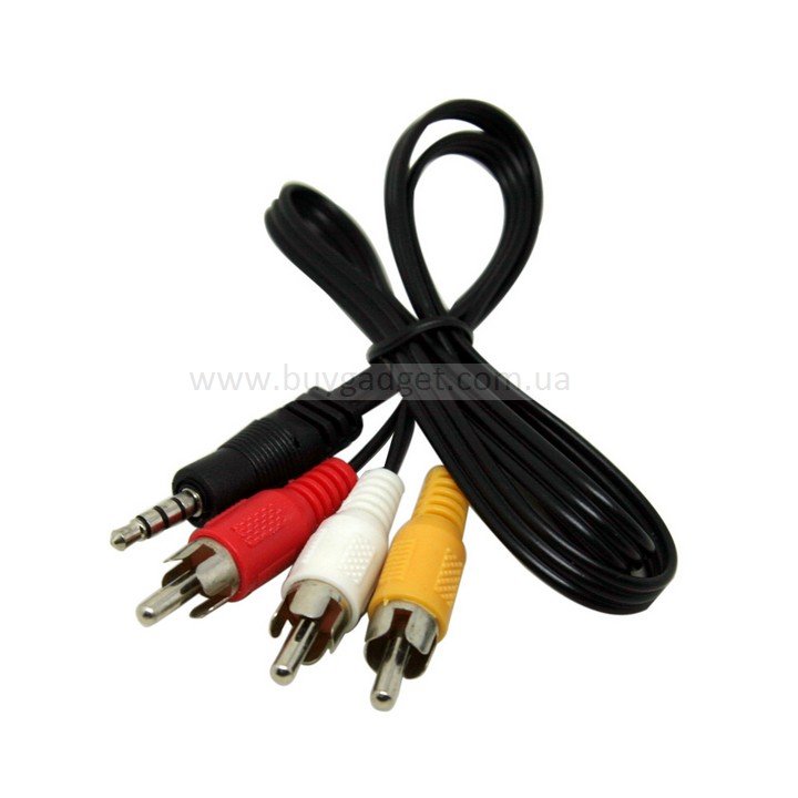 Кабель аудіо/відео Ewell 3.5 mm to 3RCA