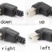 Кабель Ewell для принтера USB 2.0 AM/BM кутовий, 90 градусів