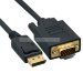 Кабель Ewell DisplayPort to VGA M/M