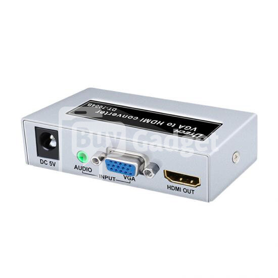 Конвертер Dtech VGA to HDMI зі звуком DT-7004B