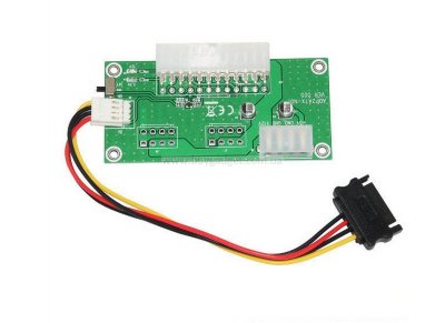 Адаптер-синхронізатор блоків живлення Ewell ATX 24 Pin to Molex (EW124)
